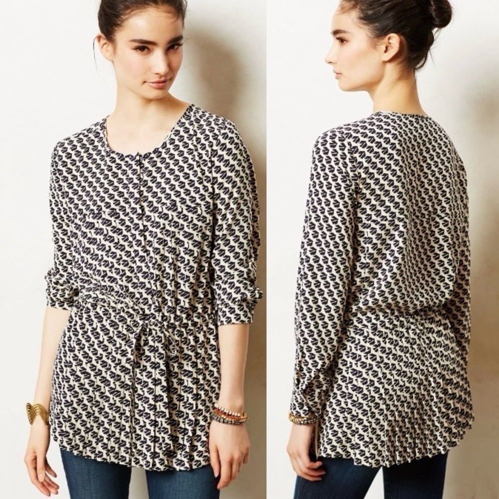 Anthropologie Maeve Selva Dropwaist Tunic Size XS